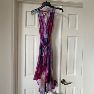 NWT Elegant Multicolor Sleeveless Dress